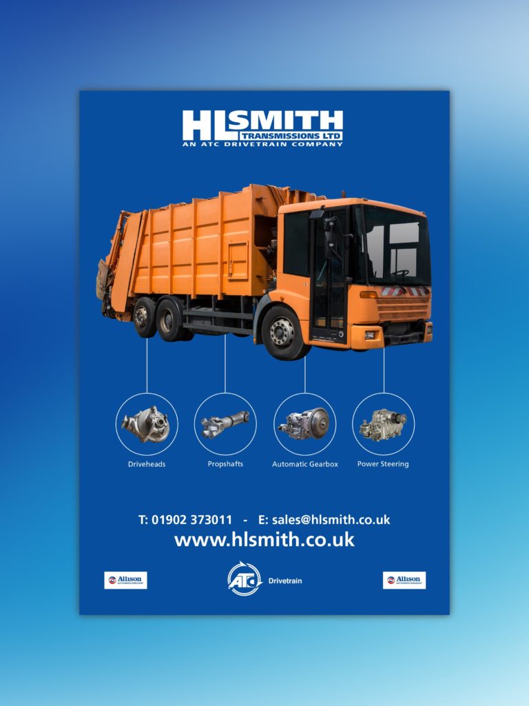 Advert for HL Smith Transmissions ltd designed by DB Design