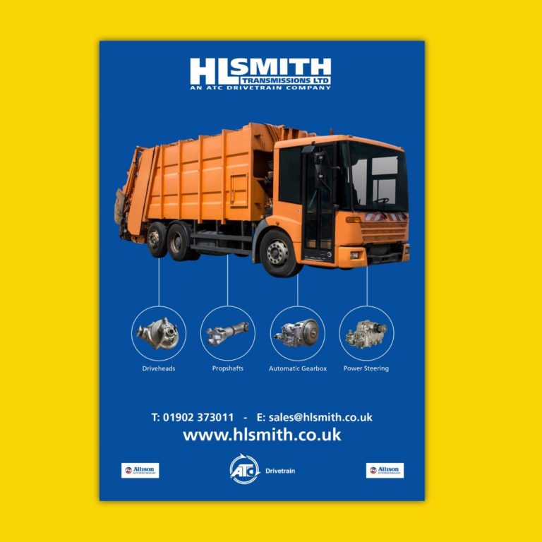 Advert for HL Smith Transmissions ltd designed by DB Design