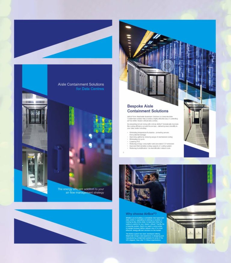 Weatherite Air Conditioning brochure design